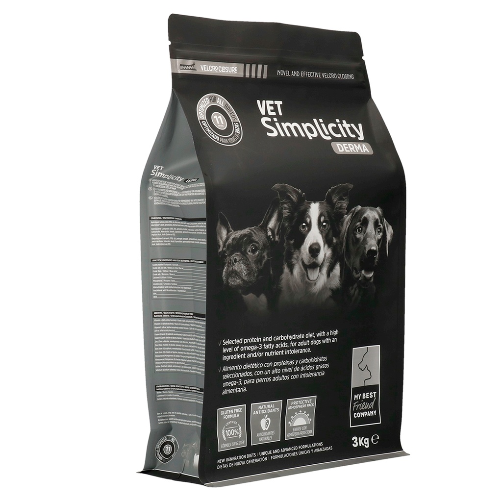 VetSimplicity DERMA 4 x 3 kg