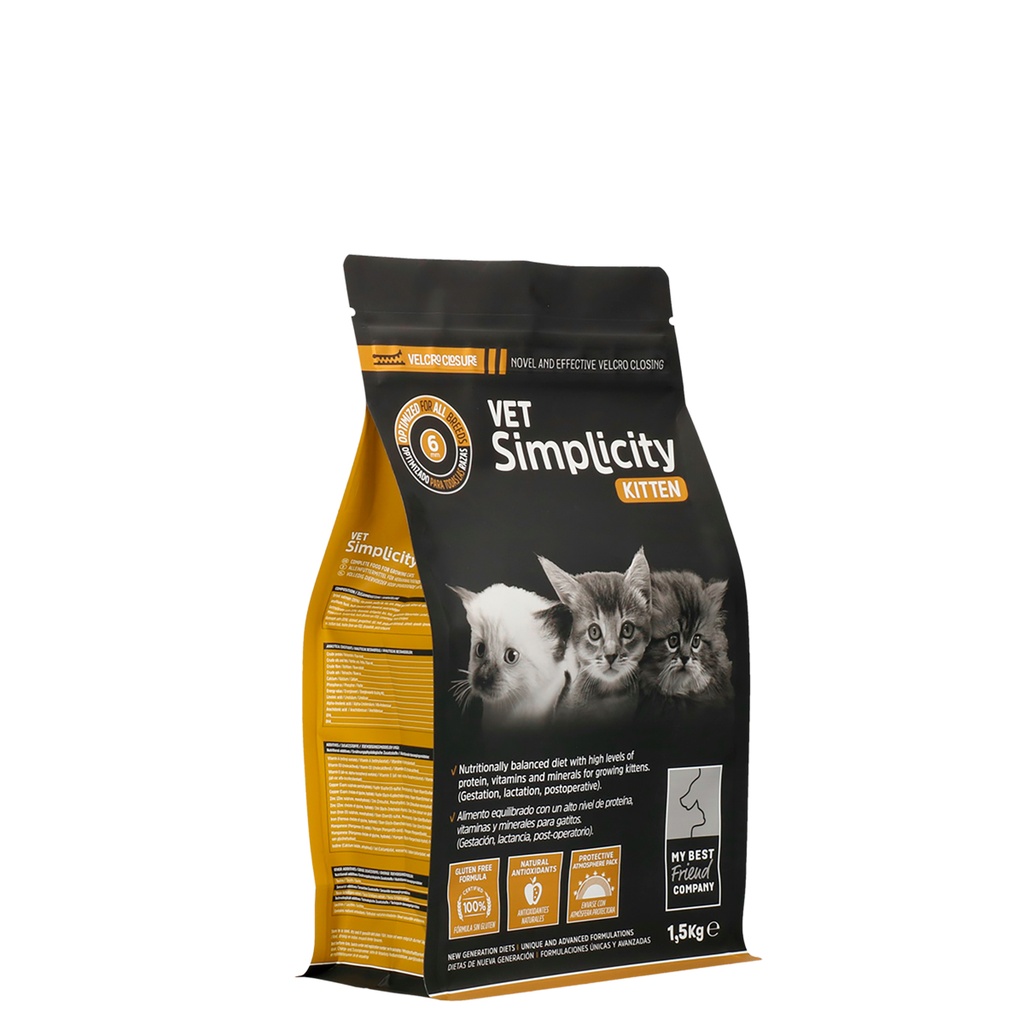 Vet'Simplicity KITTEN 4 x 1,5 kg