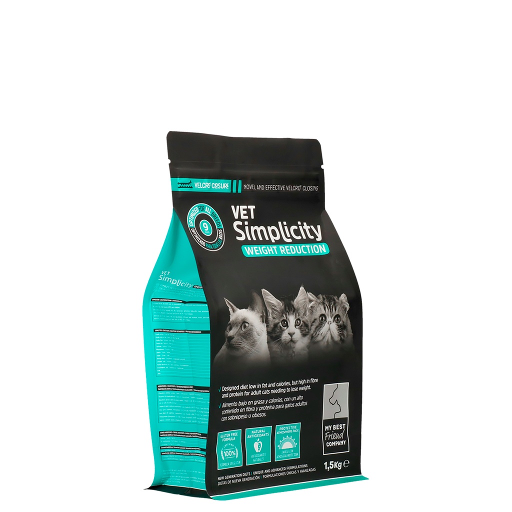 VetSimplicity CAT WEIGHT REDUCTION 4 x 1,5 kg