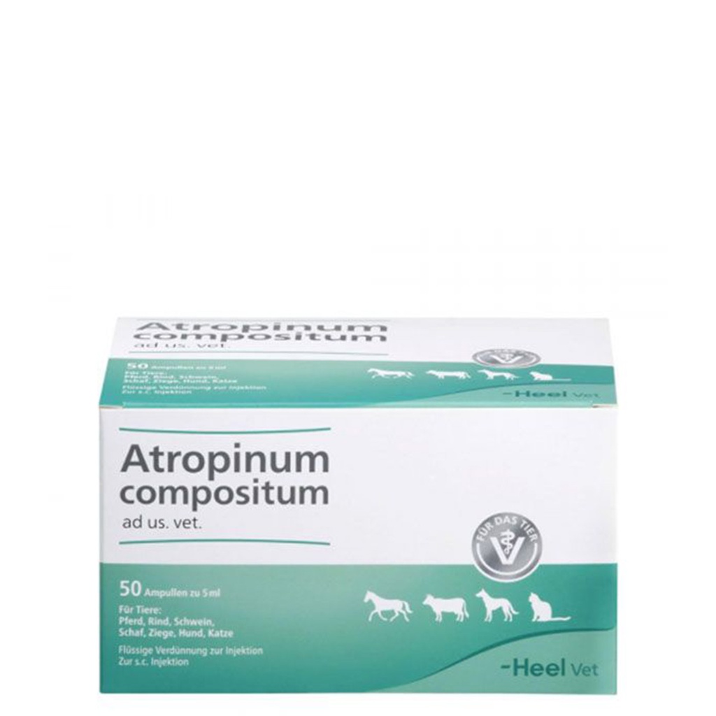 Atropinum Compositum ad us. vet, 50 x 5 ml