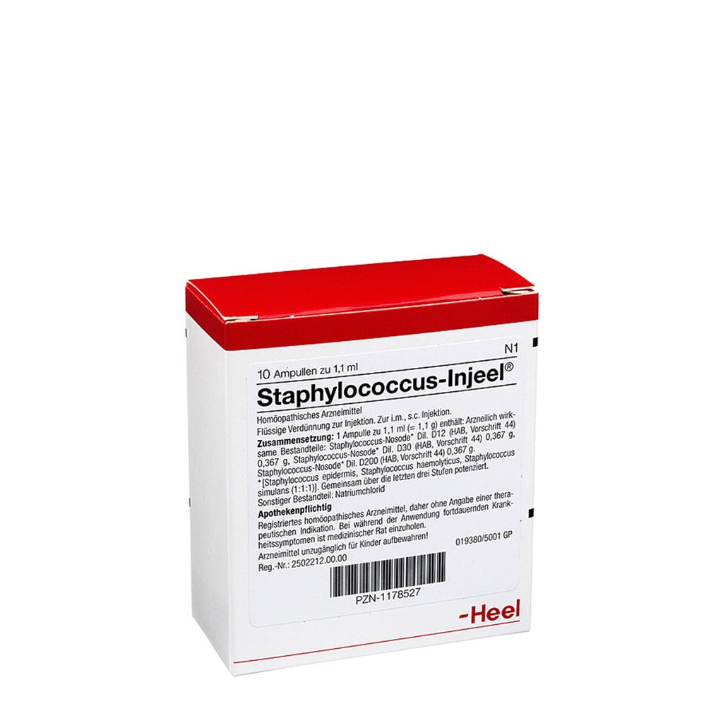 Staphylococcus-Injeel 10 x 1,1 ml