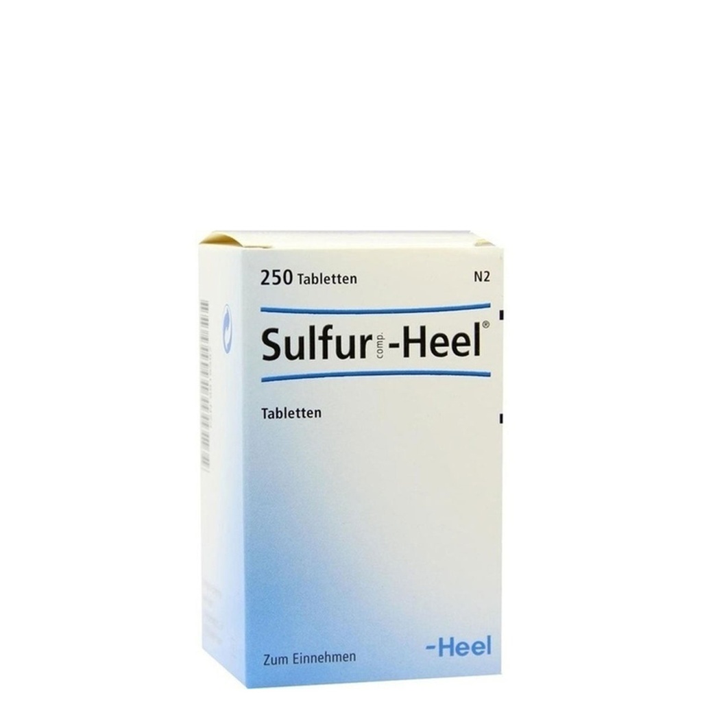 Sulfur Heel 250 tabletter