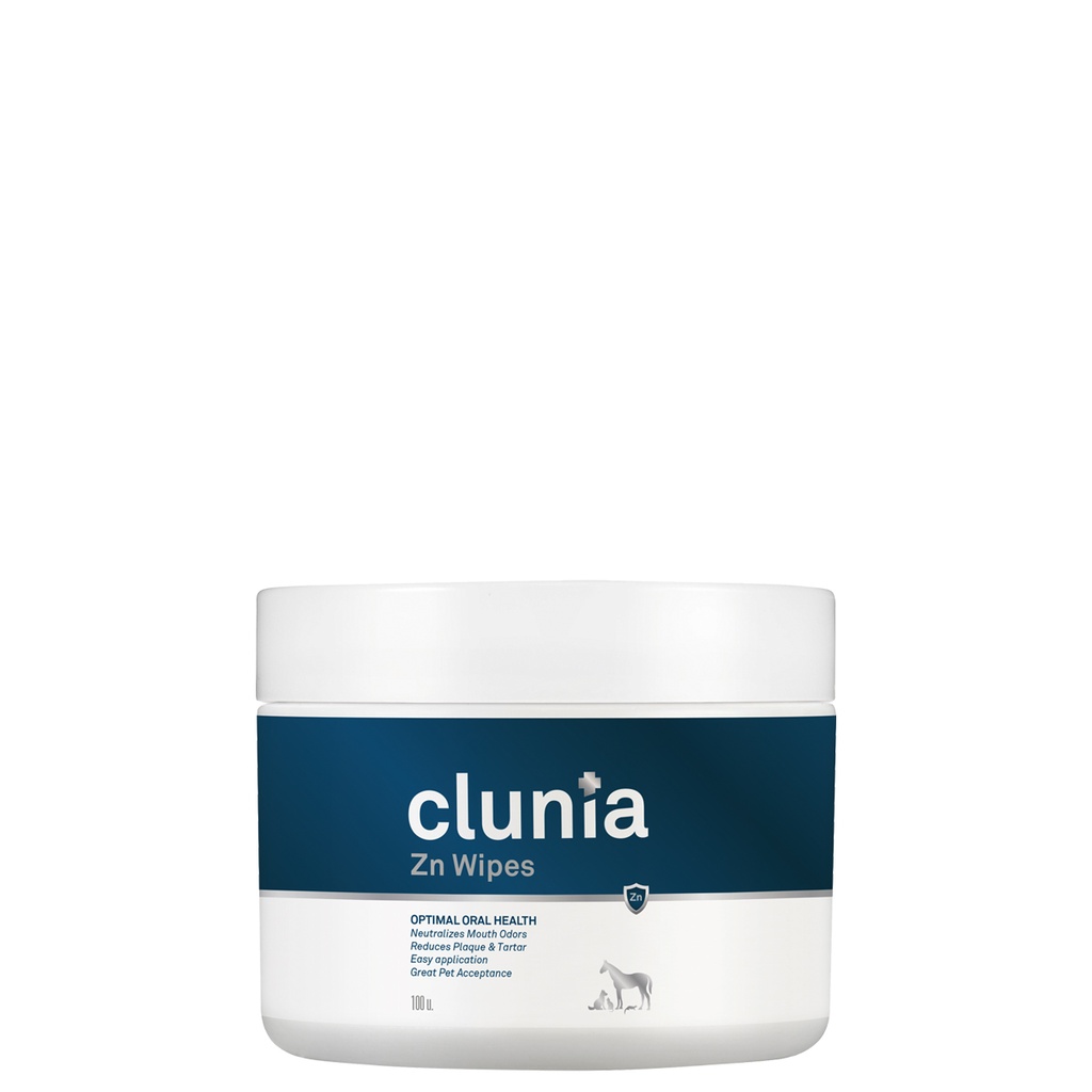 CLUNIA Zn Wipes, beholder m. 100 stk