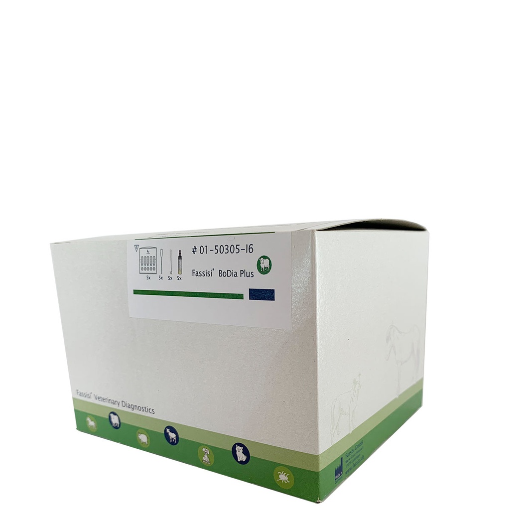 Fassisi BoDia Plus, fæcestest til kalv, 1 x 5 tests 