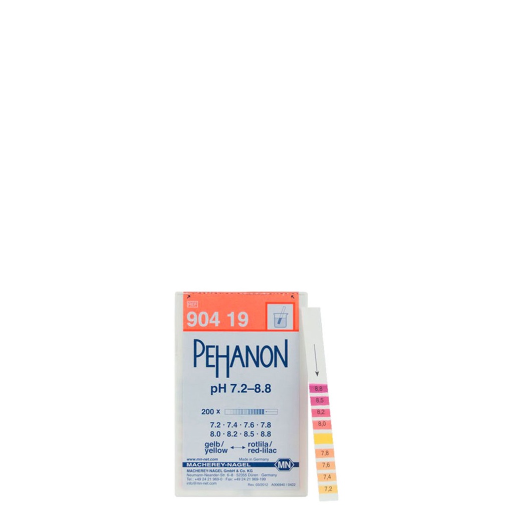Pehanon pH 7,2 - 8,8 strip - 200 stk