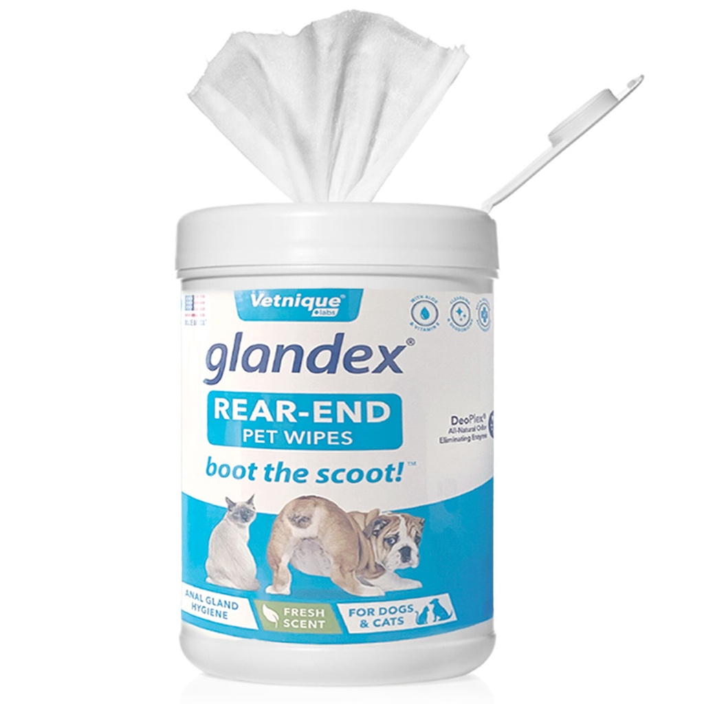 Glandex Wipes 75 stk.