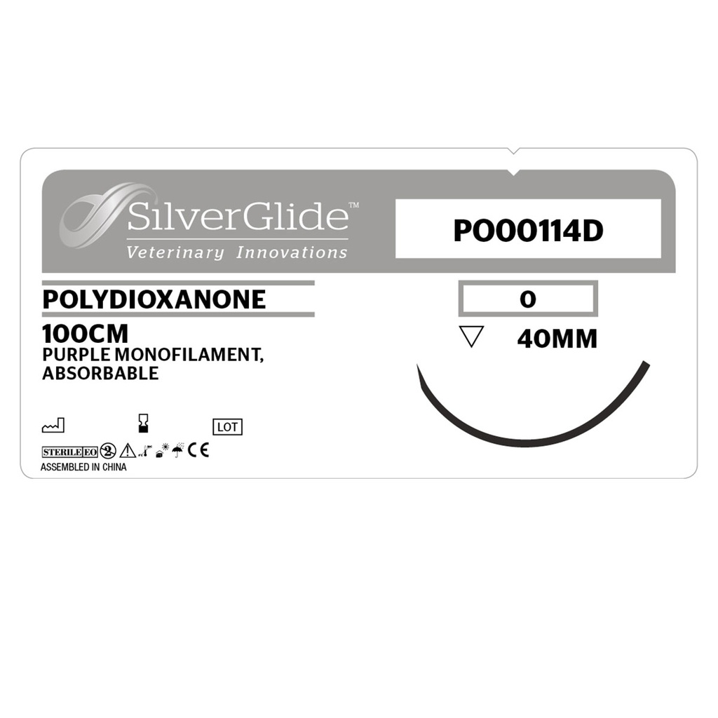 Sutur PO00114D Polydioxanone 36 stk.