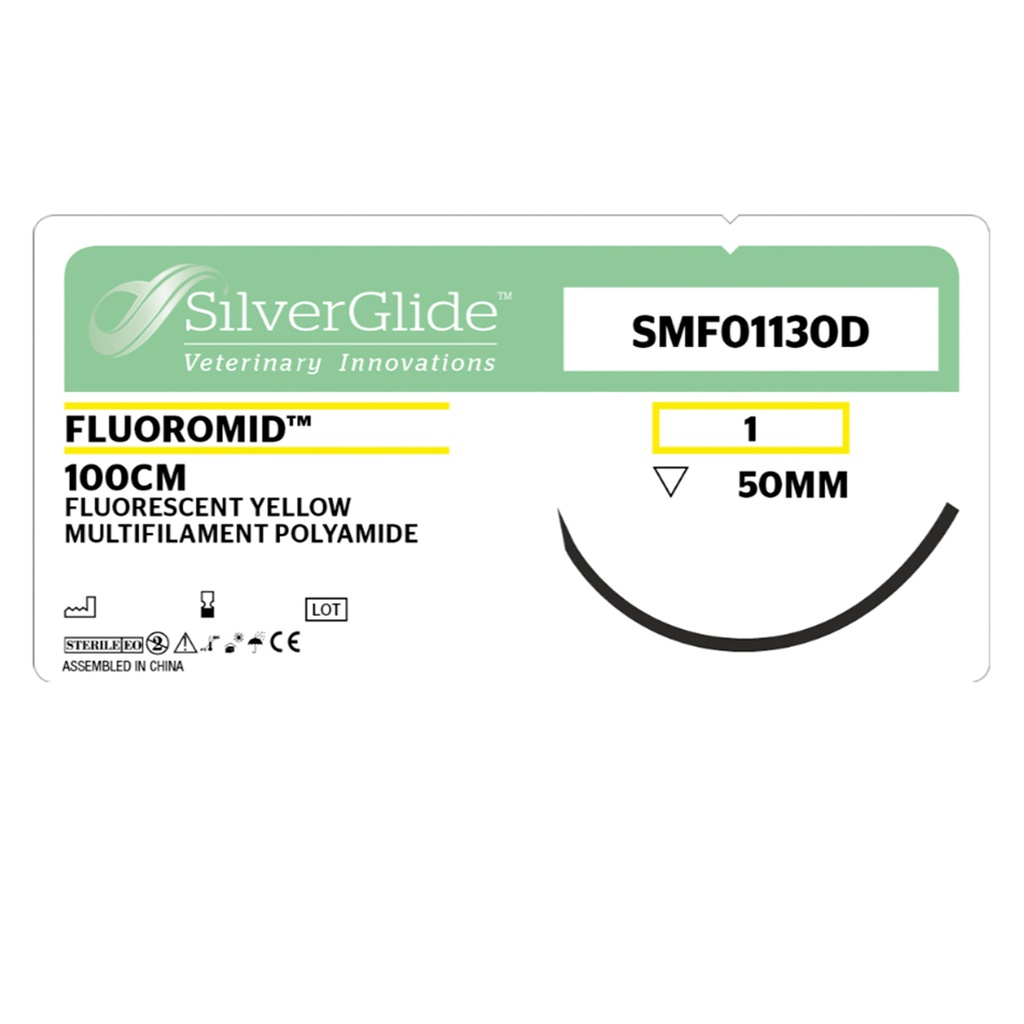 Sutur SMF01130D Fluorescerende Fluomid 36 stk.