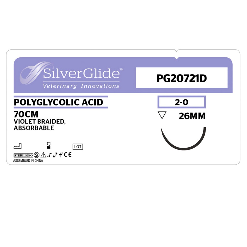 Sutur PG20721D Polyglycolic Acid 36 stk