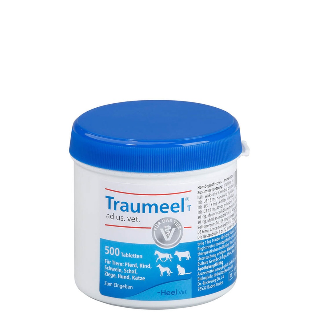 Traumeel T ad us. vet. tablet 500 stk