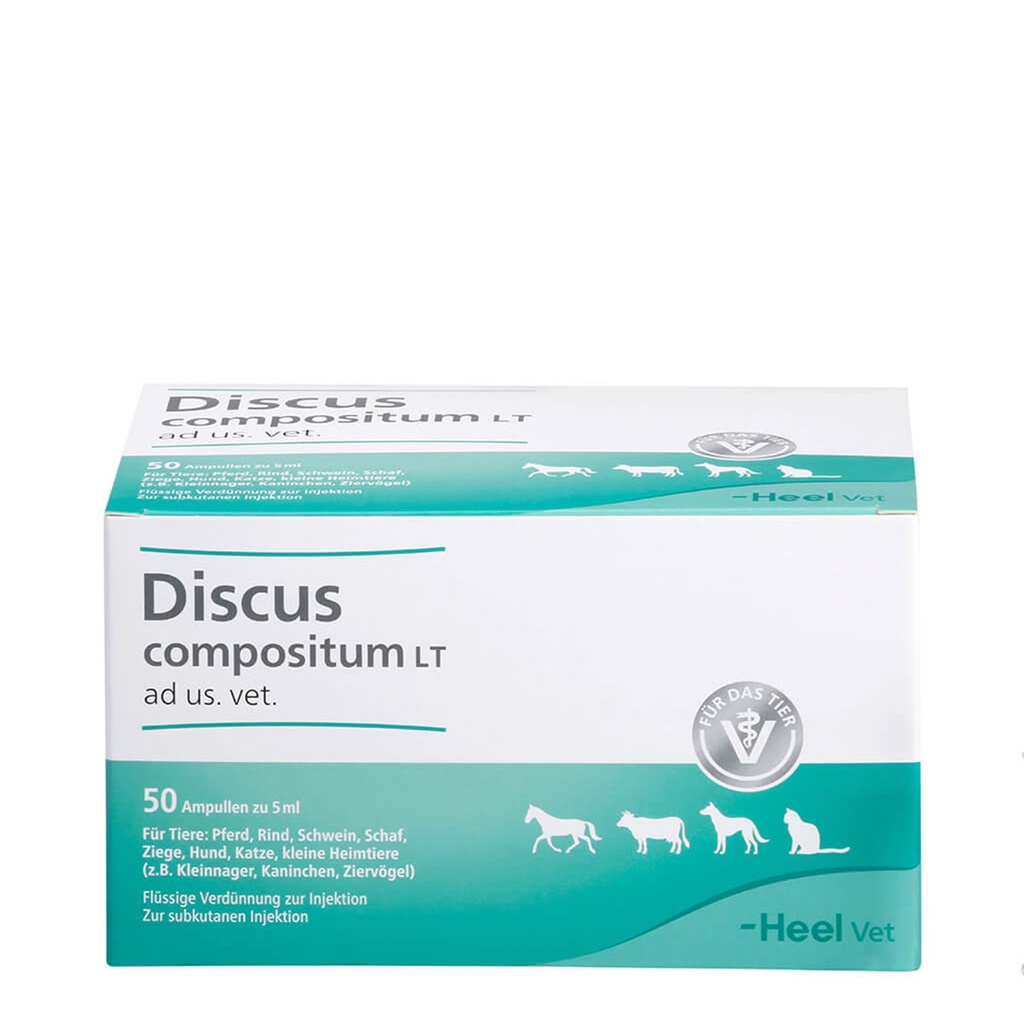 Discus Compositum ad us. vet. 50 x 5 ml