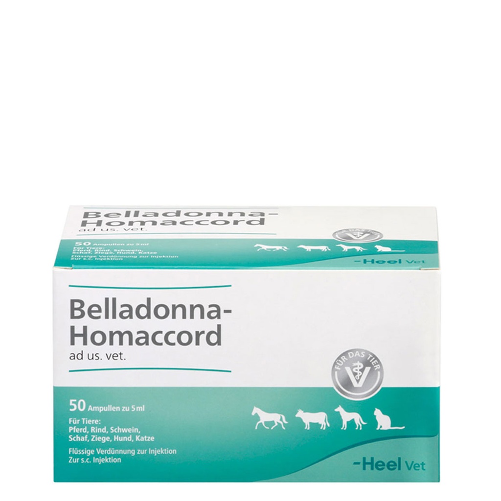 Belladonna-Homaccord ad us. vet 50 x 5 ml