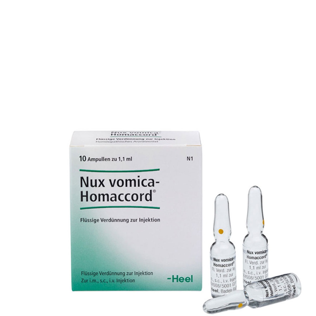 Nux Vomica Hommacord 10 x 1,1 ml
