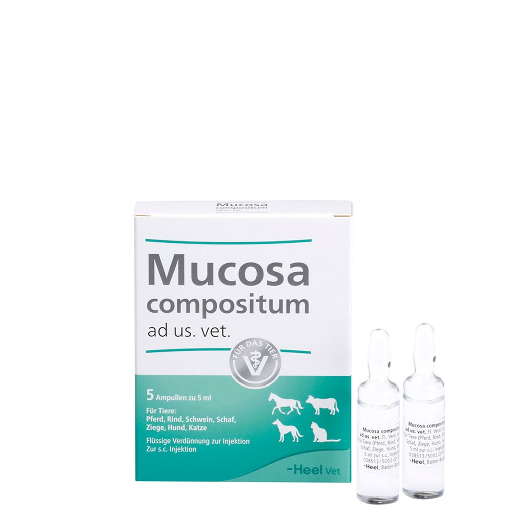 Mucosa Compositum ad us vet. 5 x 5 ml