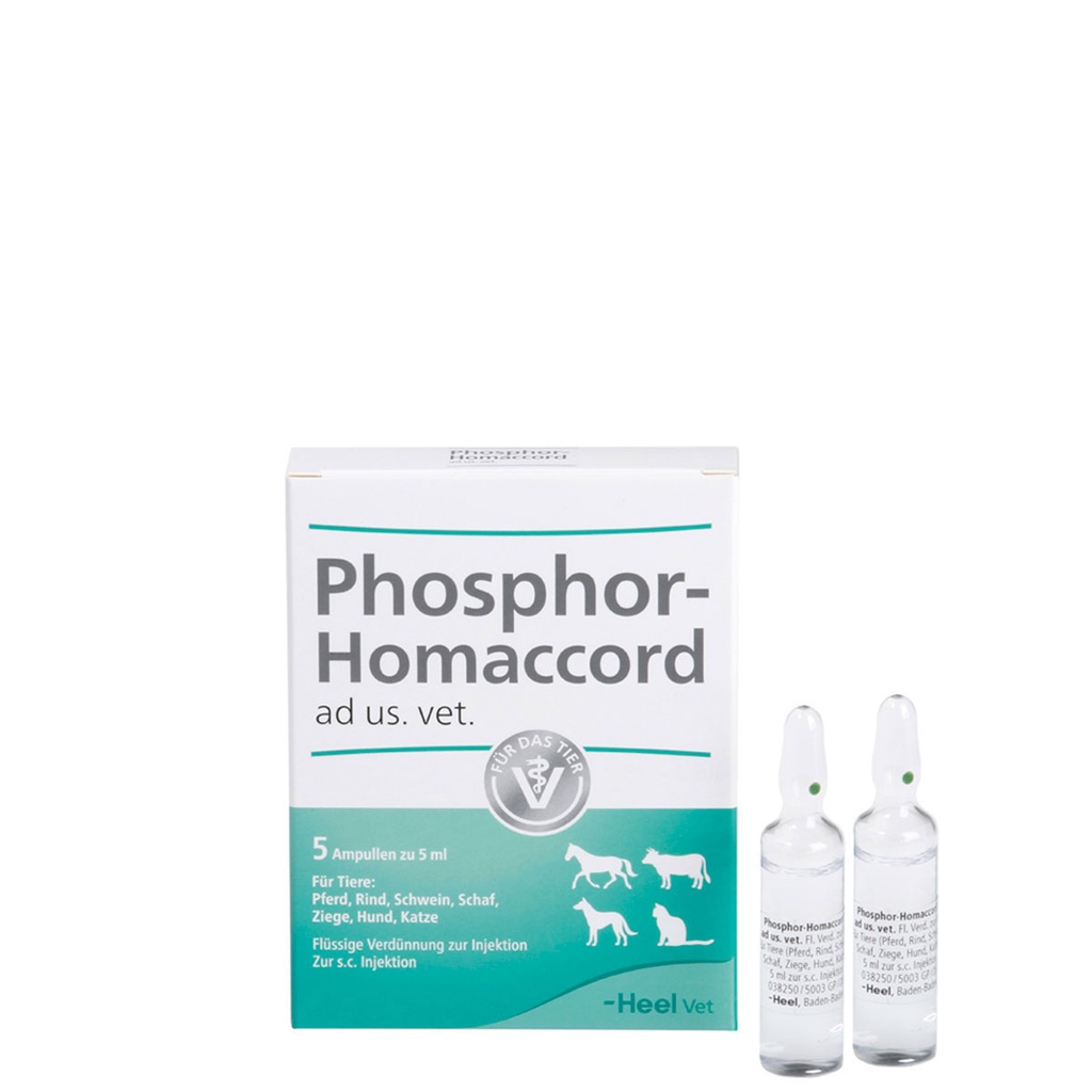 Phosphor-Hommacord ad us vet 5 x 5 ml