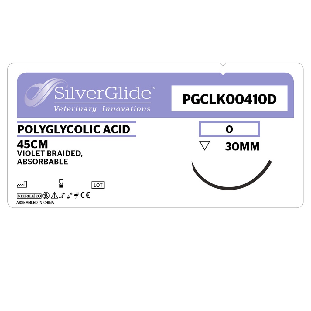 Sutur PGCLK00410D Polyglycolic Acid 36 stk.