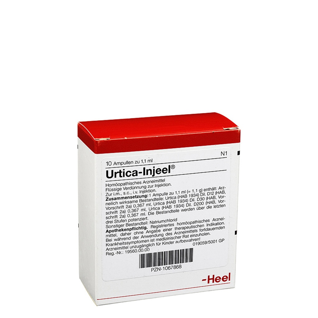 Urtica-Injeel 10 x 1,1 ml