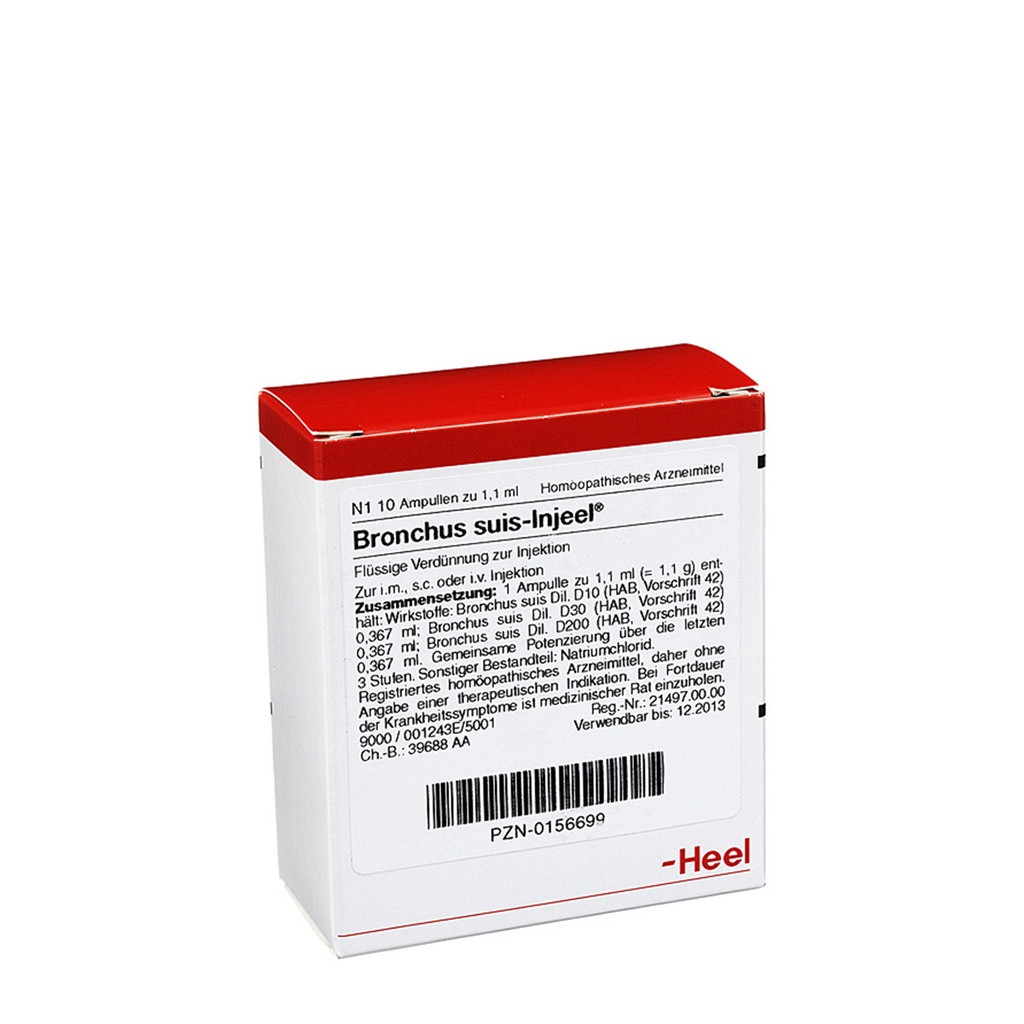 Bronchus Suis-Injeel 10 x 1,1 ml