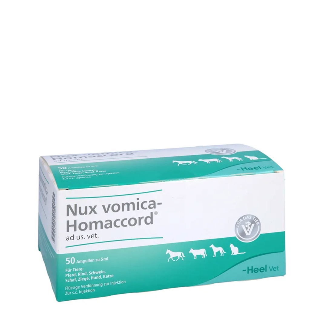 Nux Vomica Homaccord ad us. vet 50 x 5 ml