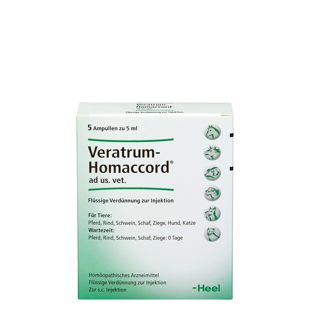 Veratrum Homaccord ad us. vet. 50 x 5 ml