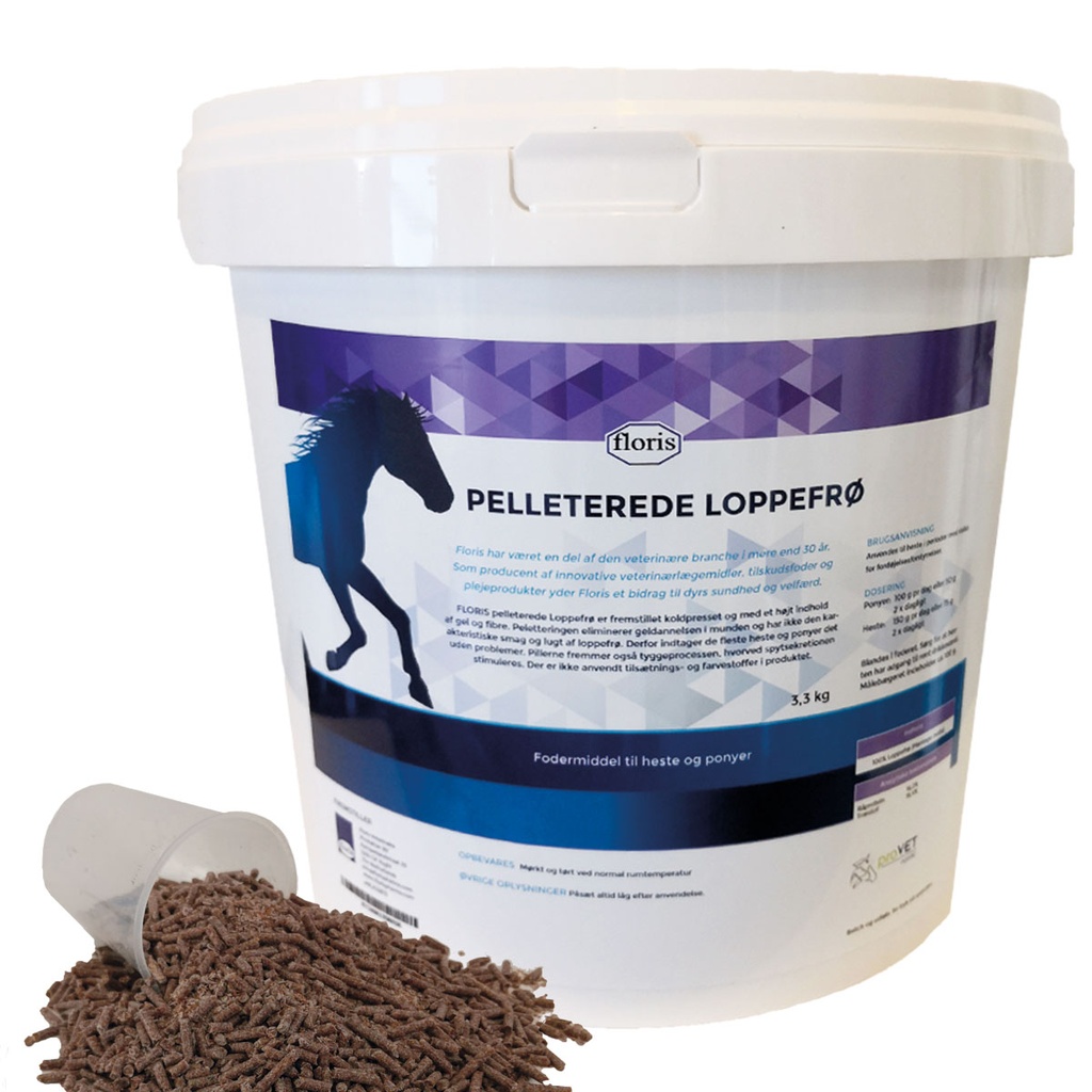 Floris pelleterede Loppefrø 3,3 kg