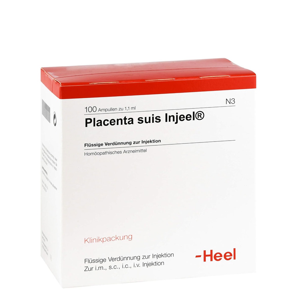 Placenta Suis-Injeel 100 x 1,1 ml