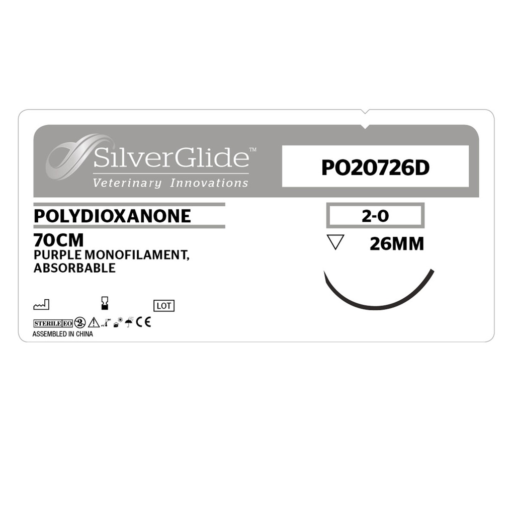 Sutur PO-20726D Polydioxanone 36 stk.