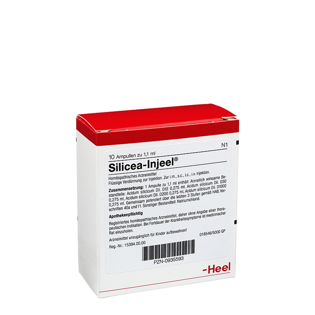 Silicea-Injeel 10 x 1,1 ml