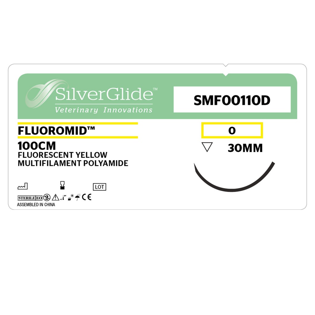 Sutur SMF00110D Fluorescerende Fluomid 36 stk.