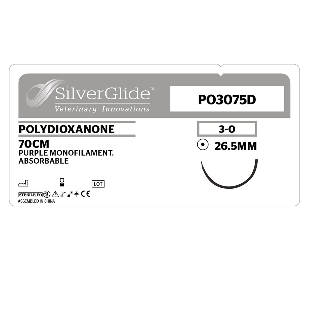 Sutur PO3075D Polydioxanone 36 stk.