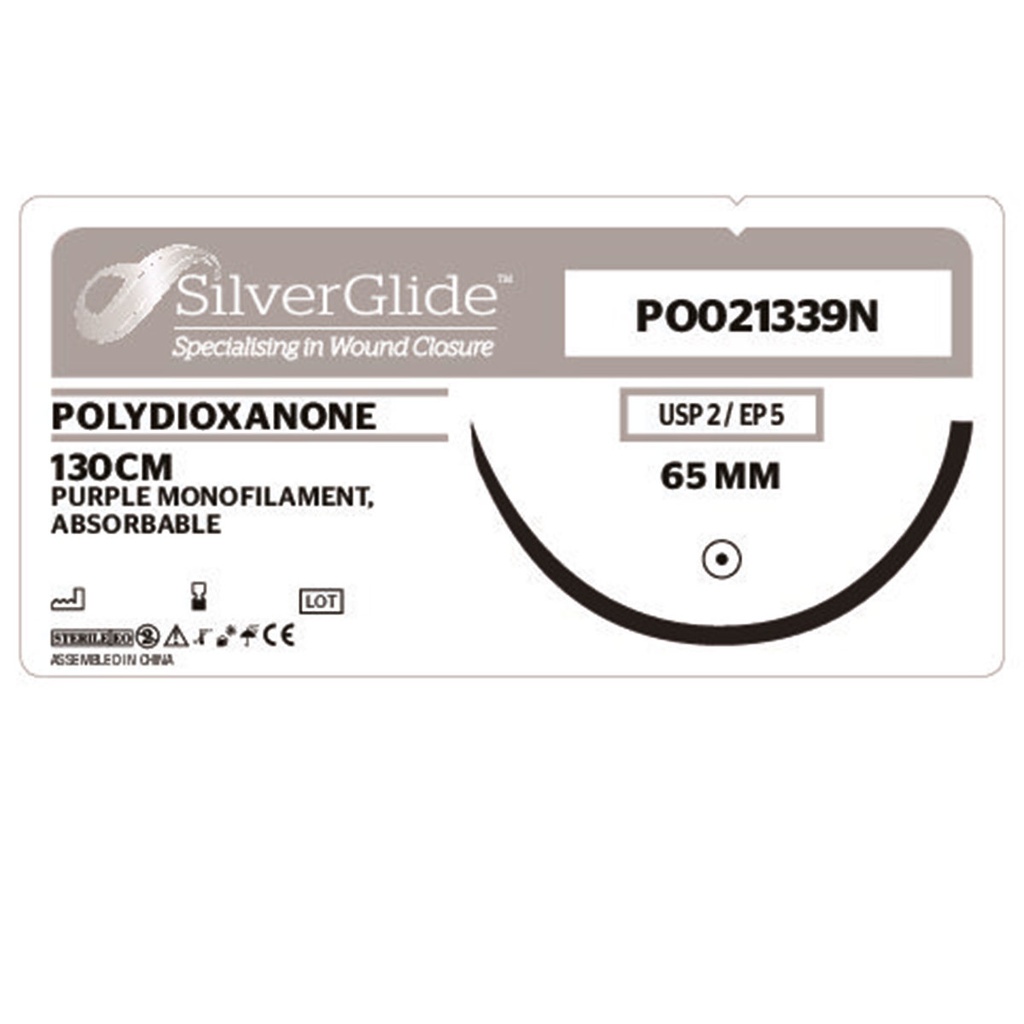 Sutur PO021339N Polydioxanone 12 stk.