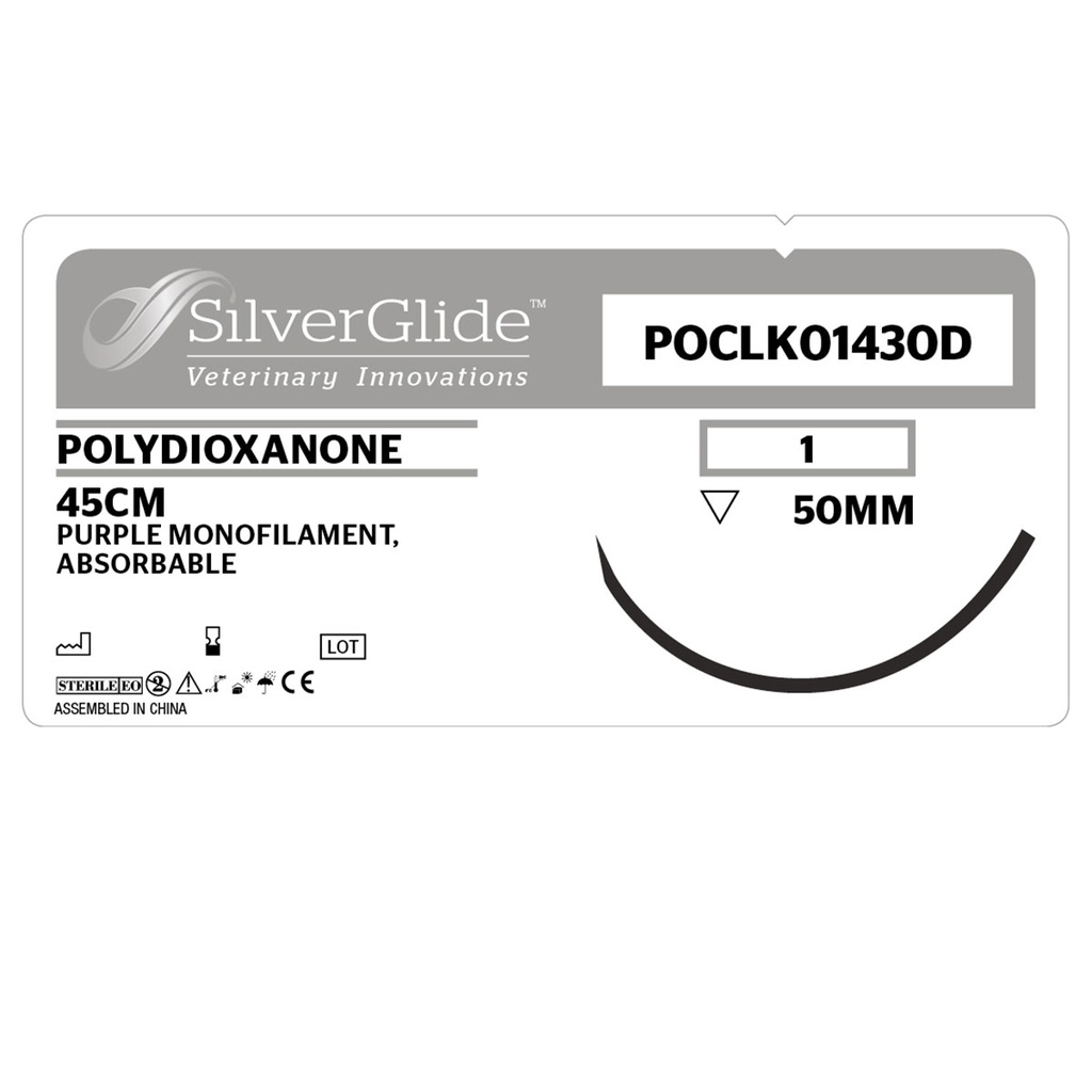 UDGÅET Sutur POCLK01430D Polydioxanone 36 stk.