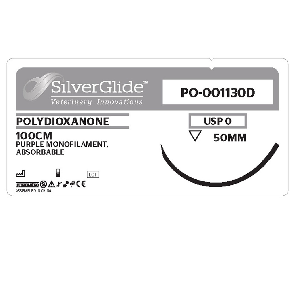 Sutur PO001130D Polydioxanone 36 stk.