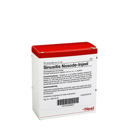 [35163] Sinuitis Nosode-Injeel 10 x 1,1 ml
