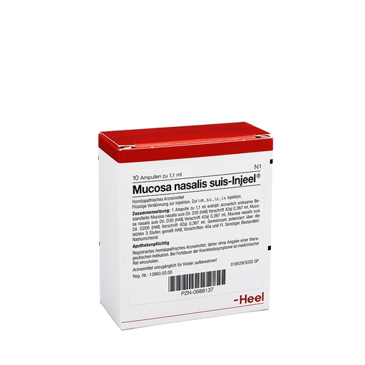 [35177] Mucosa Nasalis Suis-Injeel, 10 x 1,1 ml