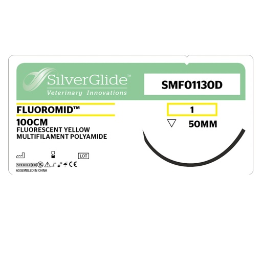 [20222] Sutur SMF01130D Fluorescerende Fluomid 36 stk.