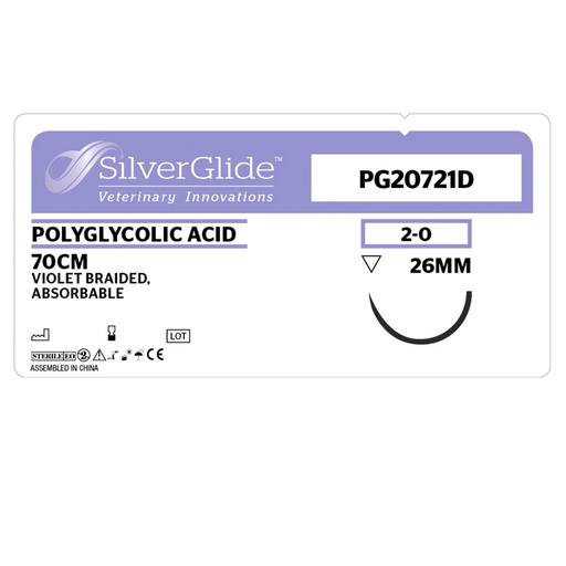 [20223] Sutur PG20721D Polyglycolic Acid 36 stk
