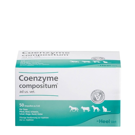 [35012] Coenzyme compositum ad us. vet. 50 x 5 ml