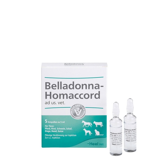 [35027] Belladonna-Homaccord ad us. vet 5 x 5 ml