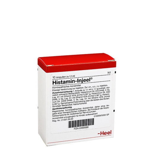 [35072] Histamin-Injeel 10 x 1,1 ml