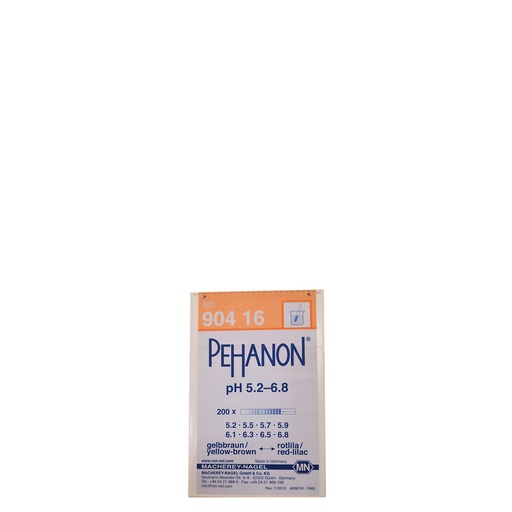 [20247] Pehanon pH 5,2 - 6,8 strip - 200 stk.