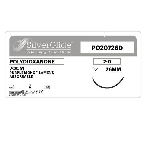 [20261] Sutur PO20726D Polydioxanone 36 stk.