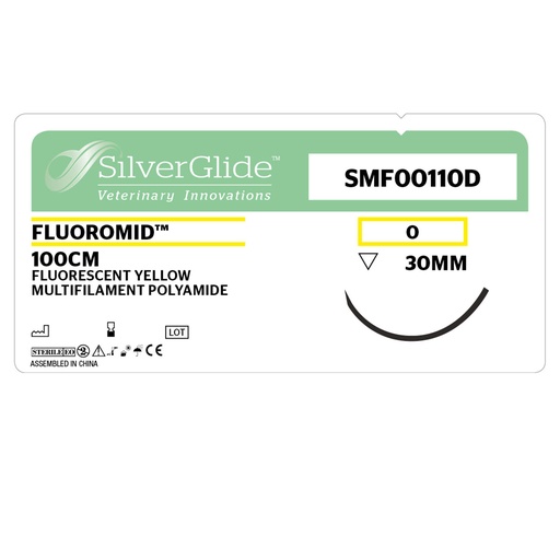 [20280] Sutur SMF00110D Fluorescerende Fluomid 36 stk.
