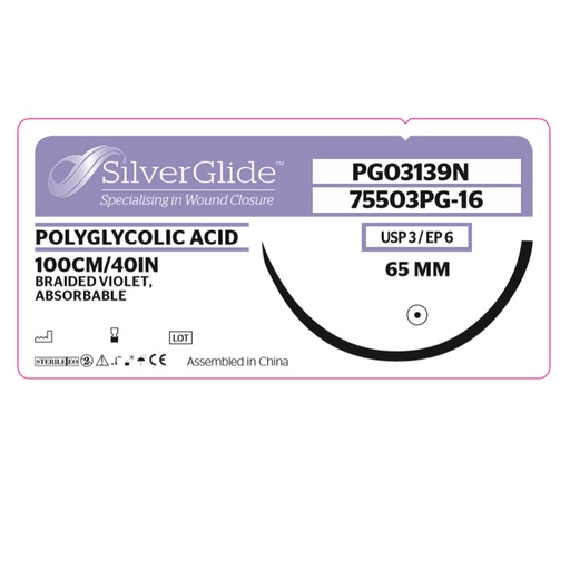 [20311] Sutur PG03139N Polyglycolic Acid 12 stk.
