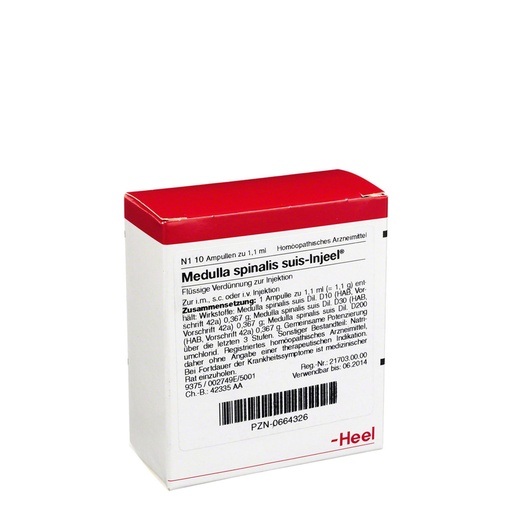 [35131] Medulla Spinalis Suis Injeel 10 x 1,1 ml
